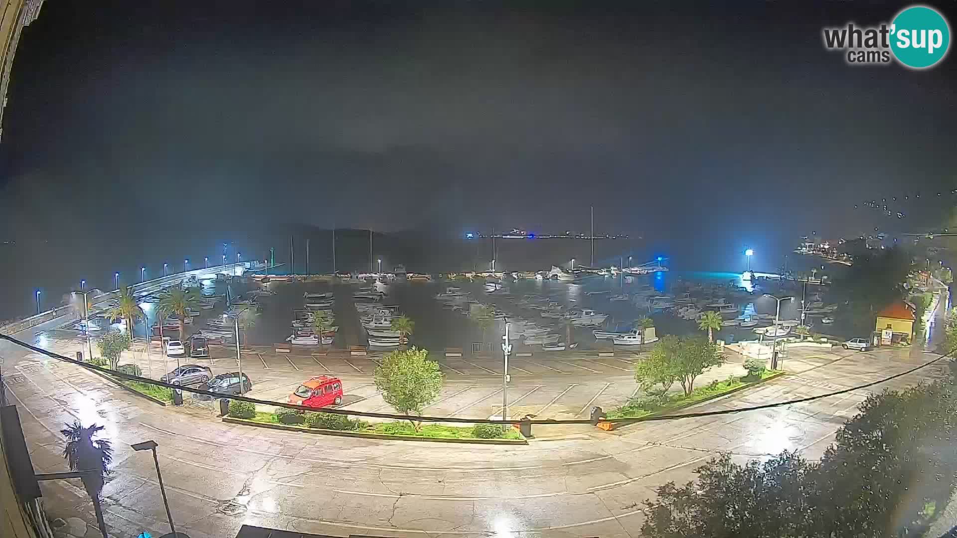 Webcam Orebić Riva – Ferry a Korčula en vivo