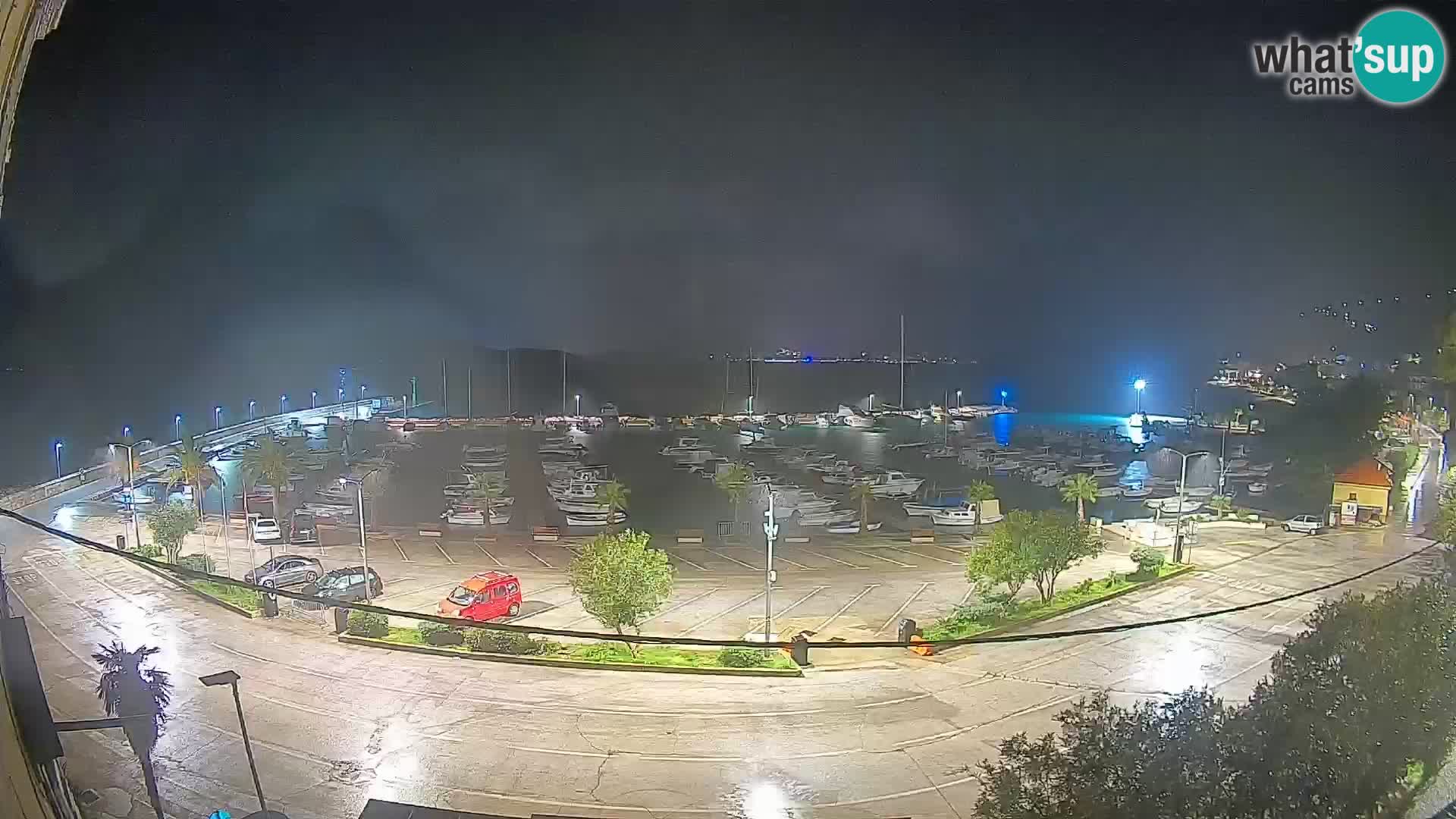 Spletna kamera Orebić Riva – Trajekt za Korčulo v živo