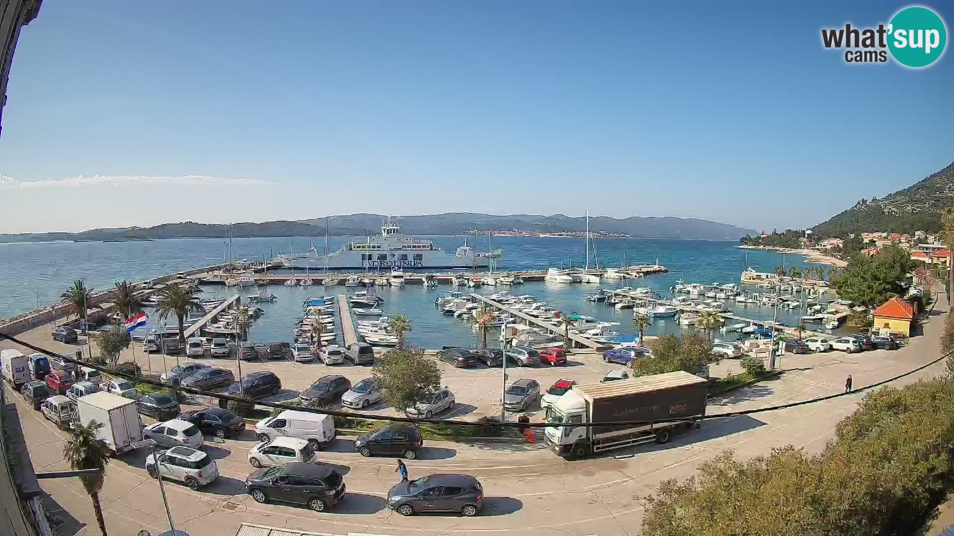 Webcam Sabbioncello Riva – Traghetto per Curzola in diretta