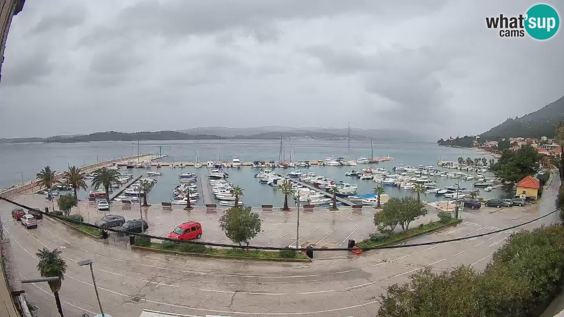 Webcam Orebić Riva – Ferry vers Korčula en direct