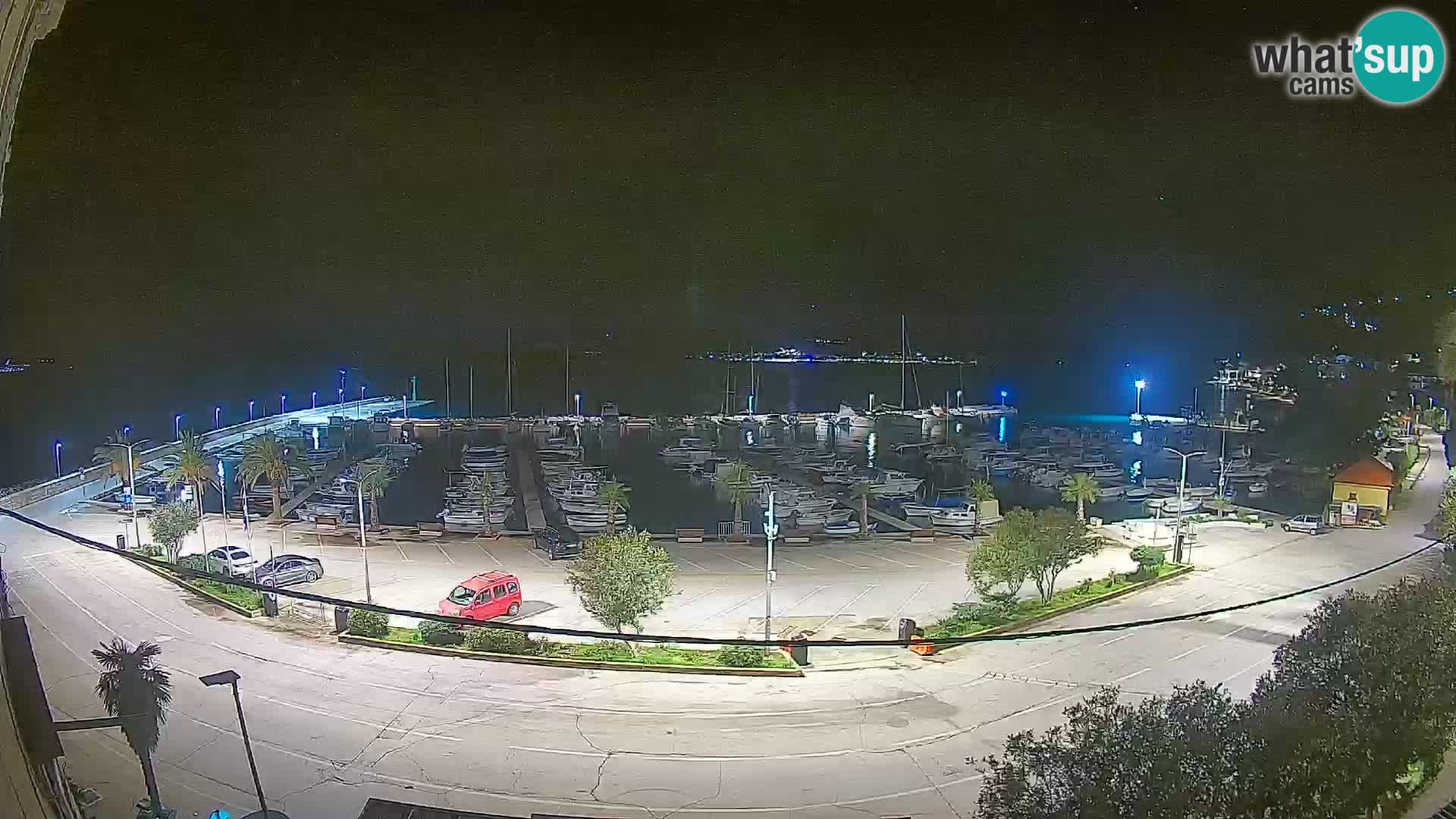 Webcam Orebić Riva – Ferry a Korčula en vivo