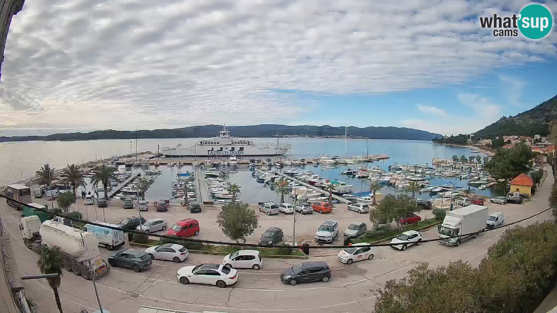 Webcam Sabbioncello Riva – Traghetto per Curzola in diretta