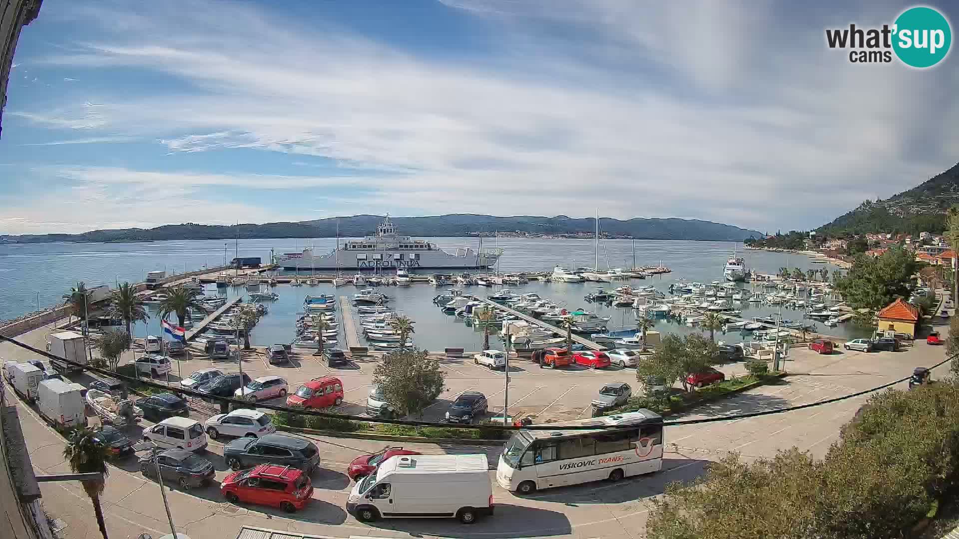 Webcam Sabbioncello Riva – Traghetto per Curzola in diretta