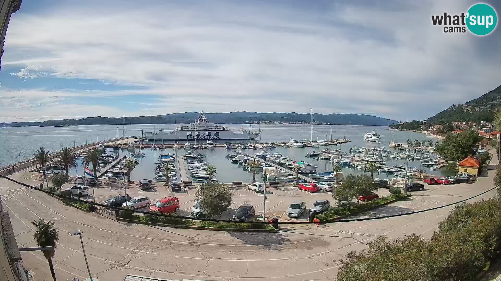 Webcam Sabbioncello Riva – Traghetto per Curzola in diretta