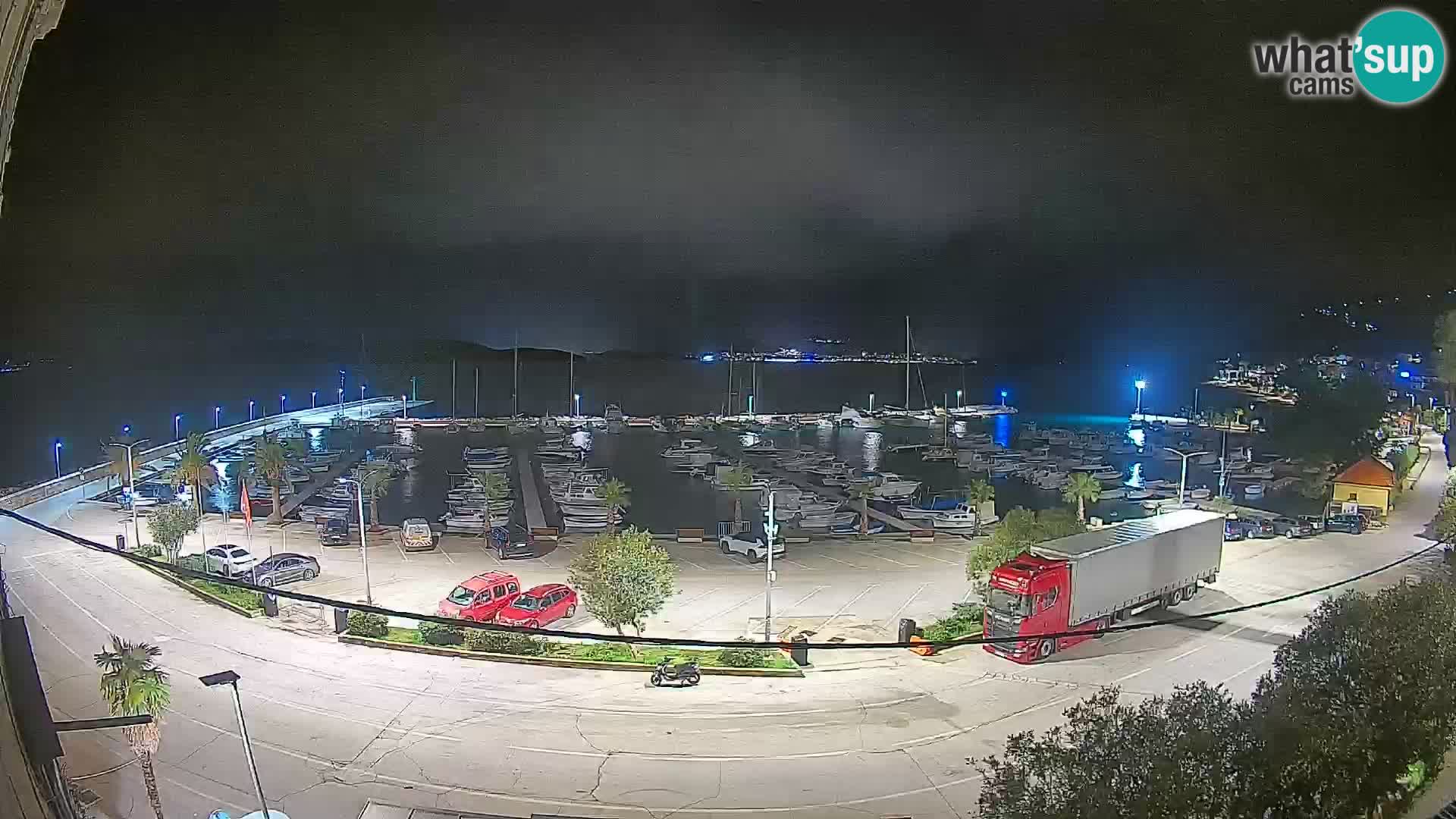 Webcam Orebić Riva – Ferry a Korčula en vivo