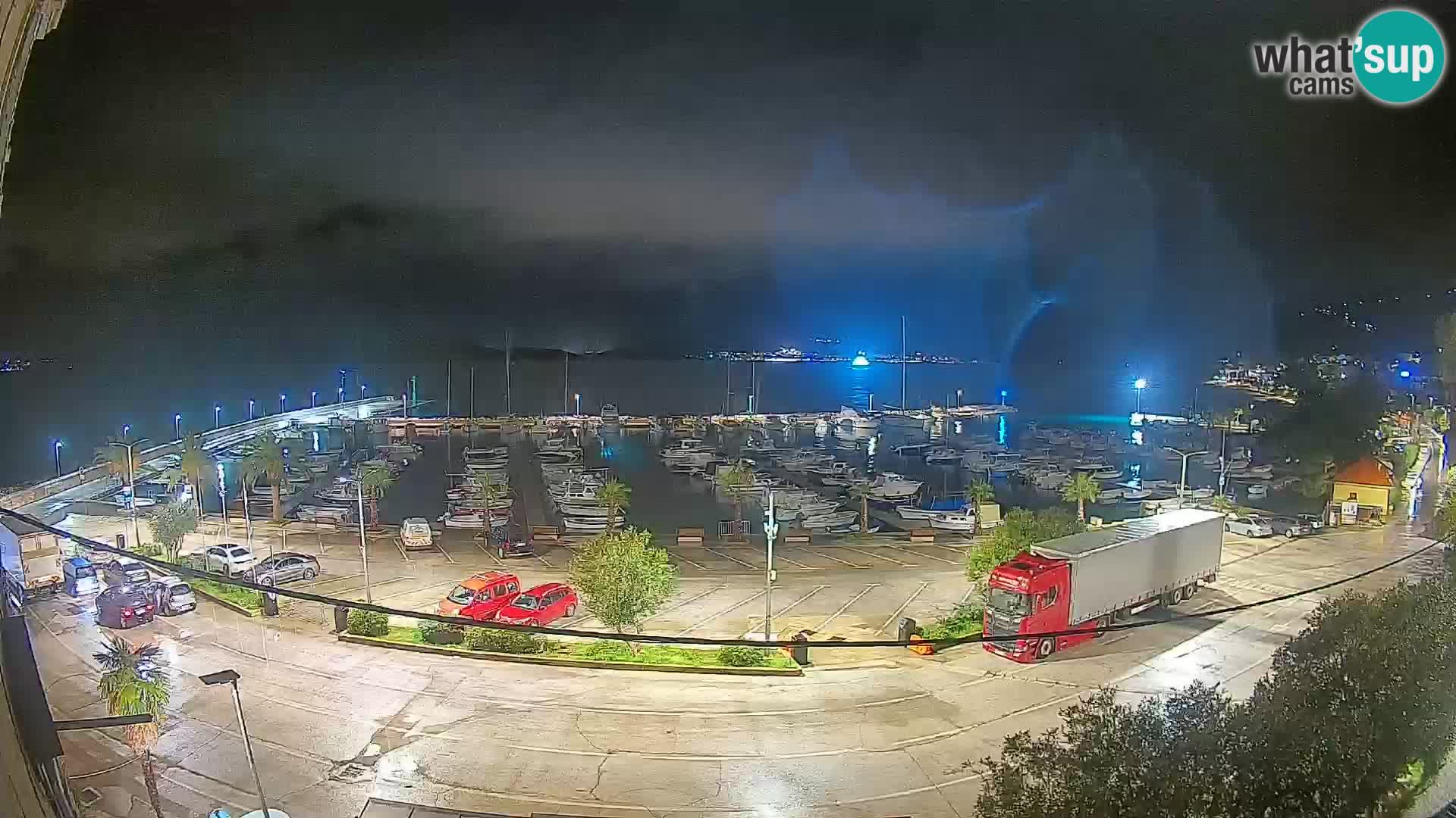 Webcam Orebić Riva – Ferry to Korčula Live