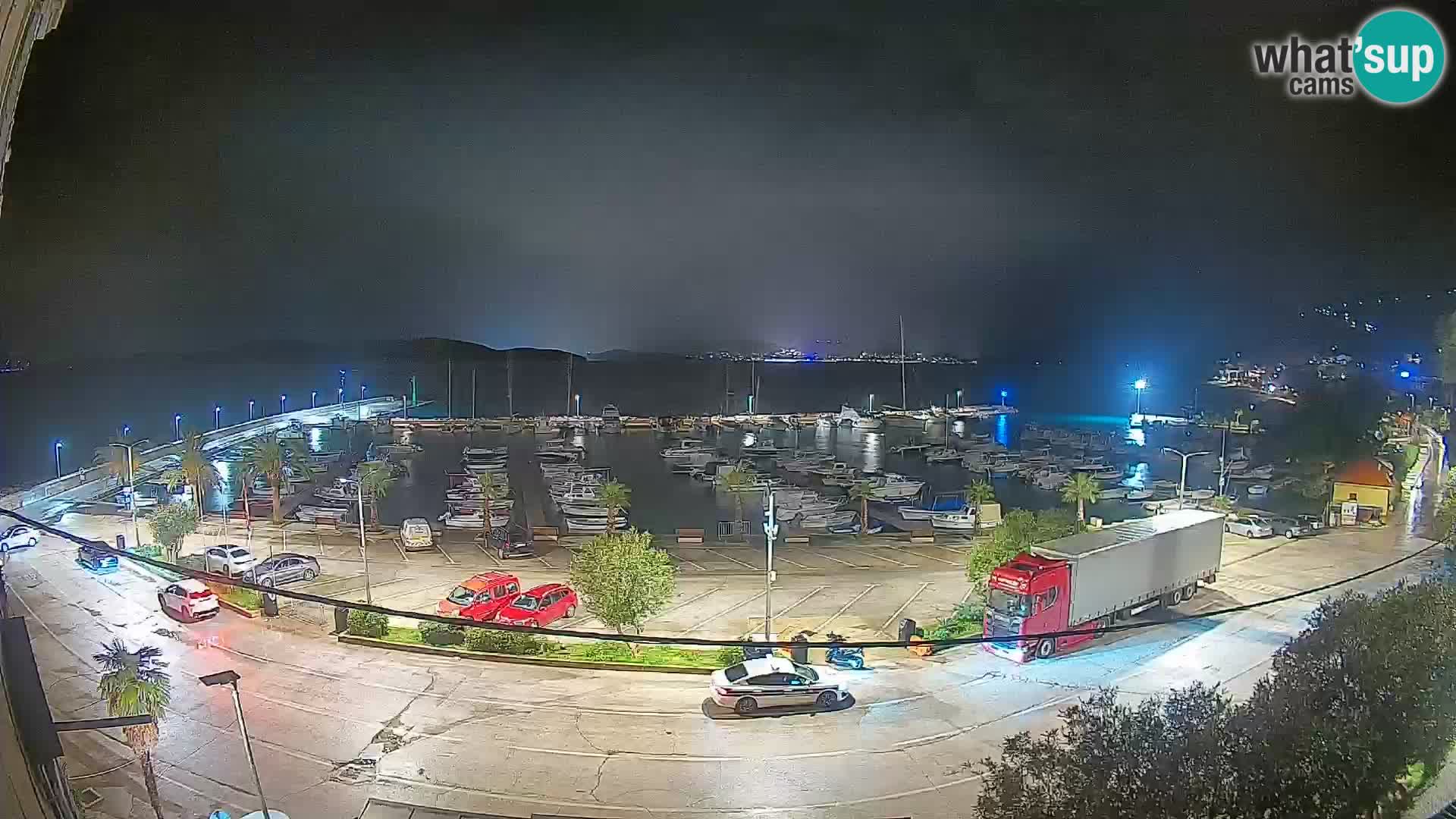 Webcam Orebić Riva – Ferry a Korčula en vivo