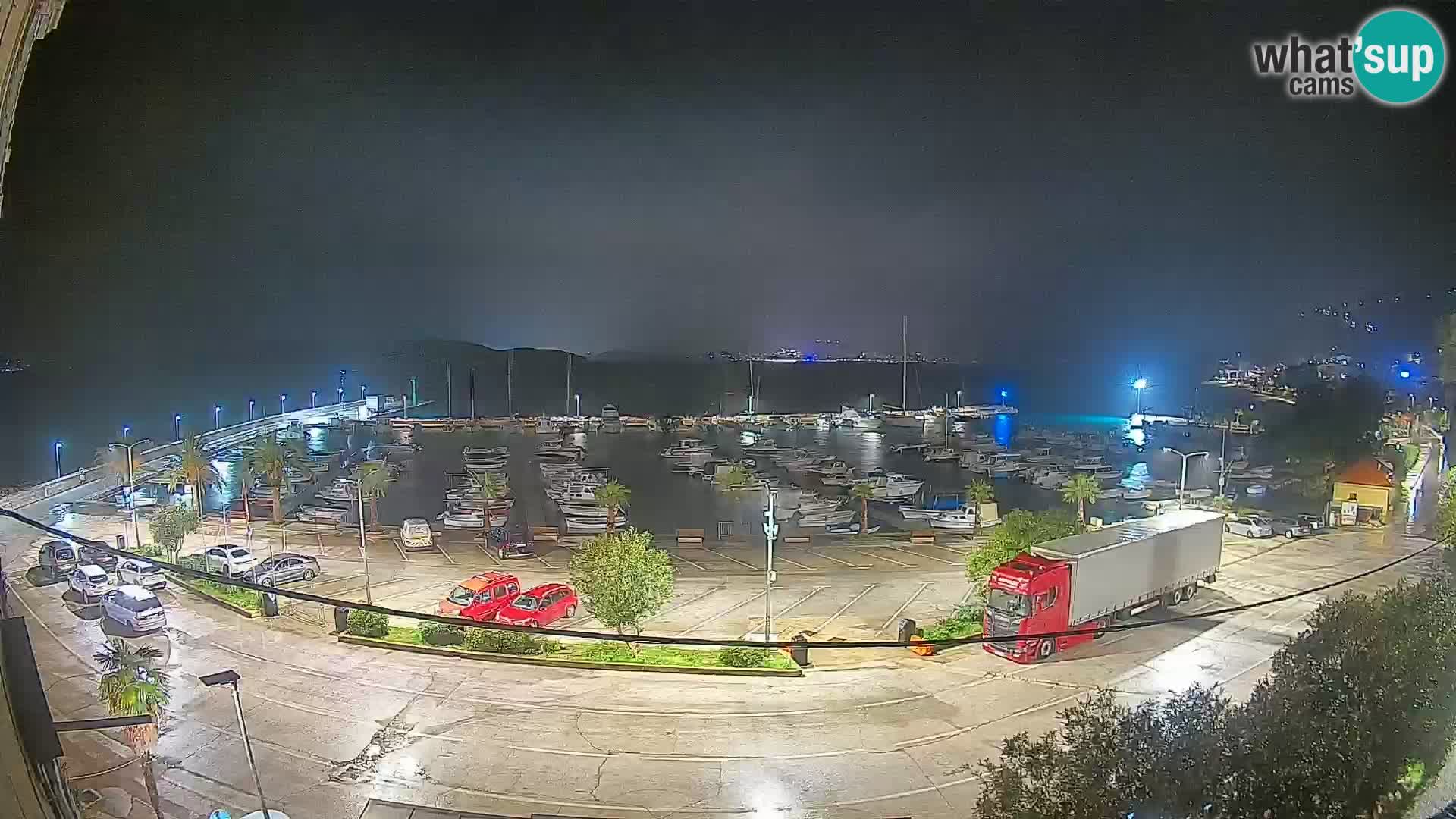 Spletna kamera Orebić Riva – Trajekt za Korčulo v živo