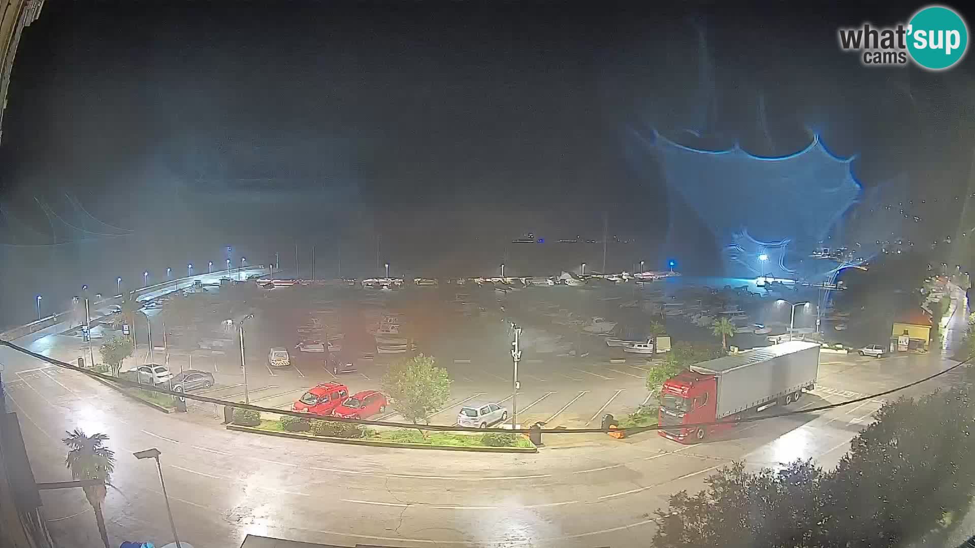 Webcam Orebić Riva – Ferry to Korčula Live