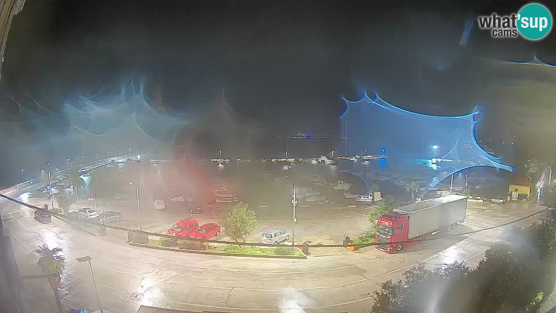 Webcam Orebić Uferpromenade – Fähre nach Korčula Live