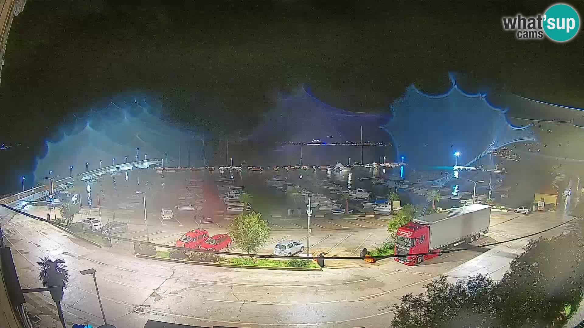 Web kamera Orebić Riva – Trajekt za Korčulu uživo