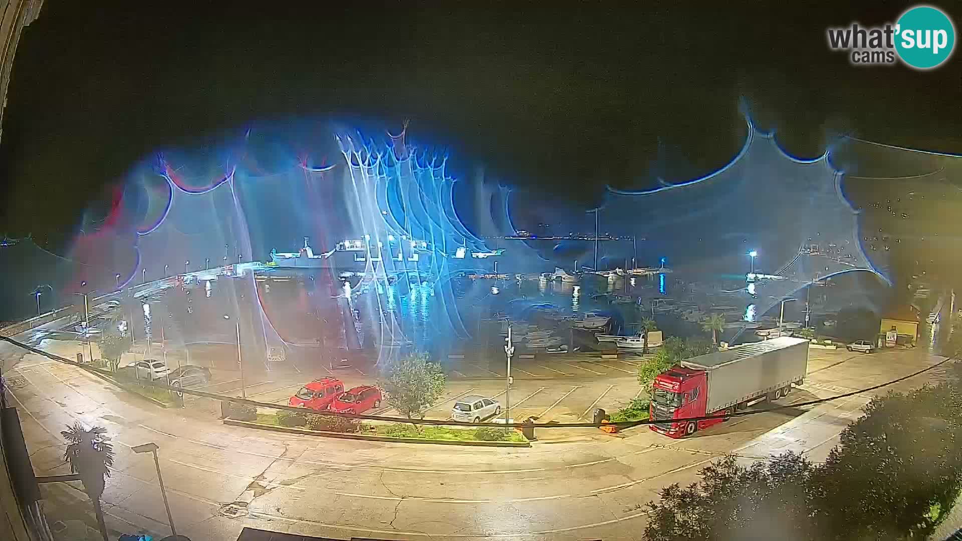 Web kamera Orebić Riva – Trajekt za Korčulu uživo