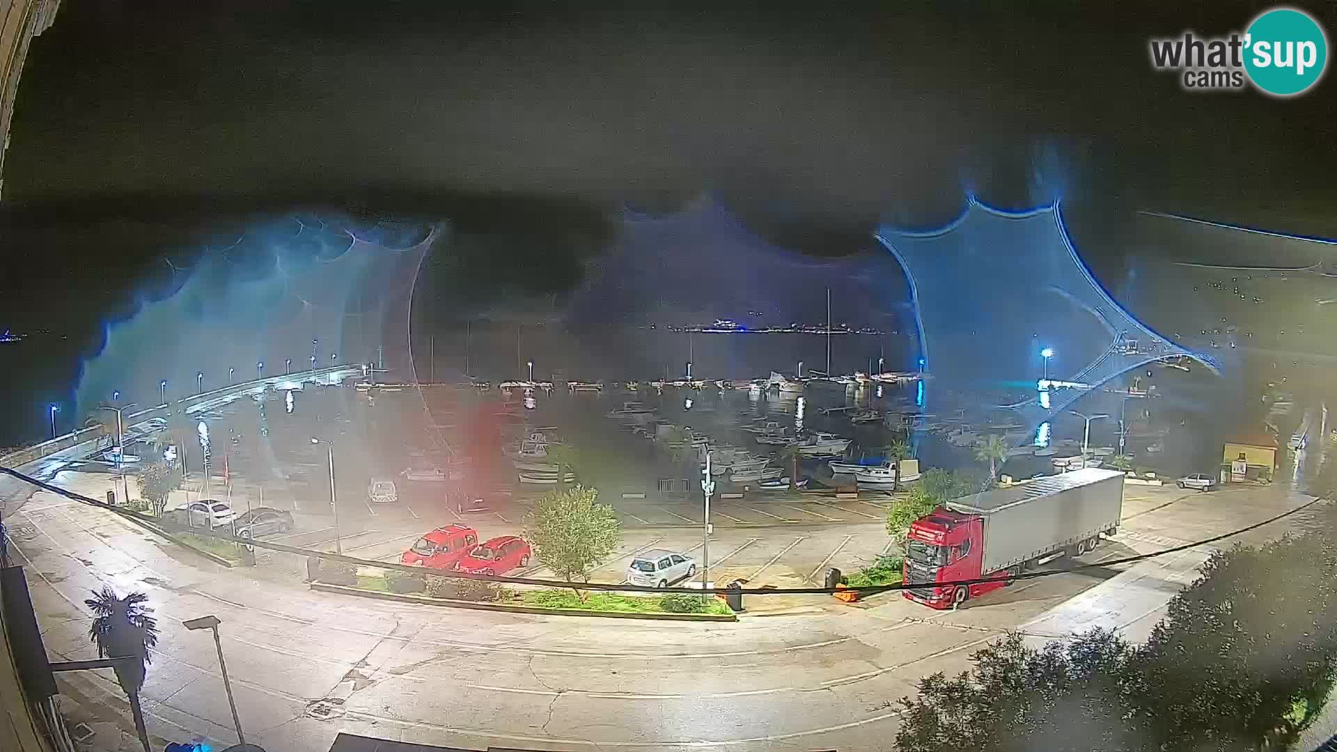 Webcam Orebić Uferpromenade – Fähre nach Korčula Live