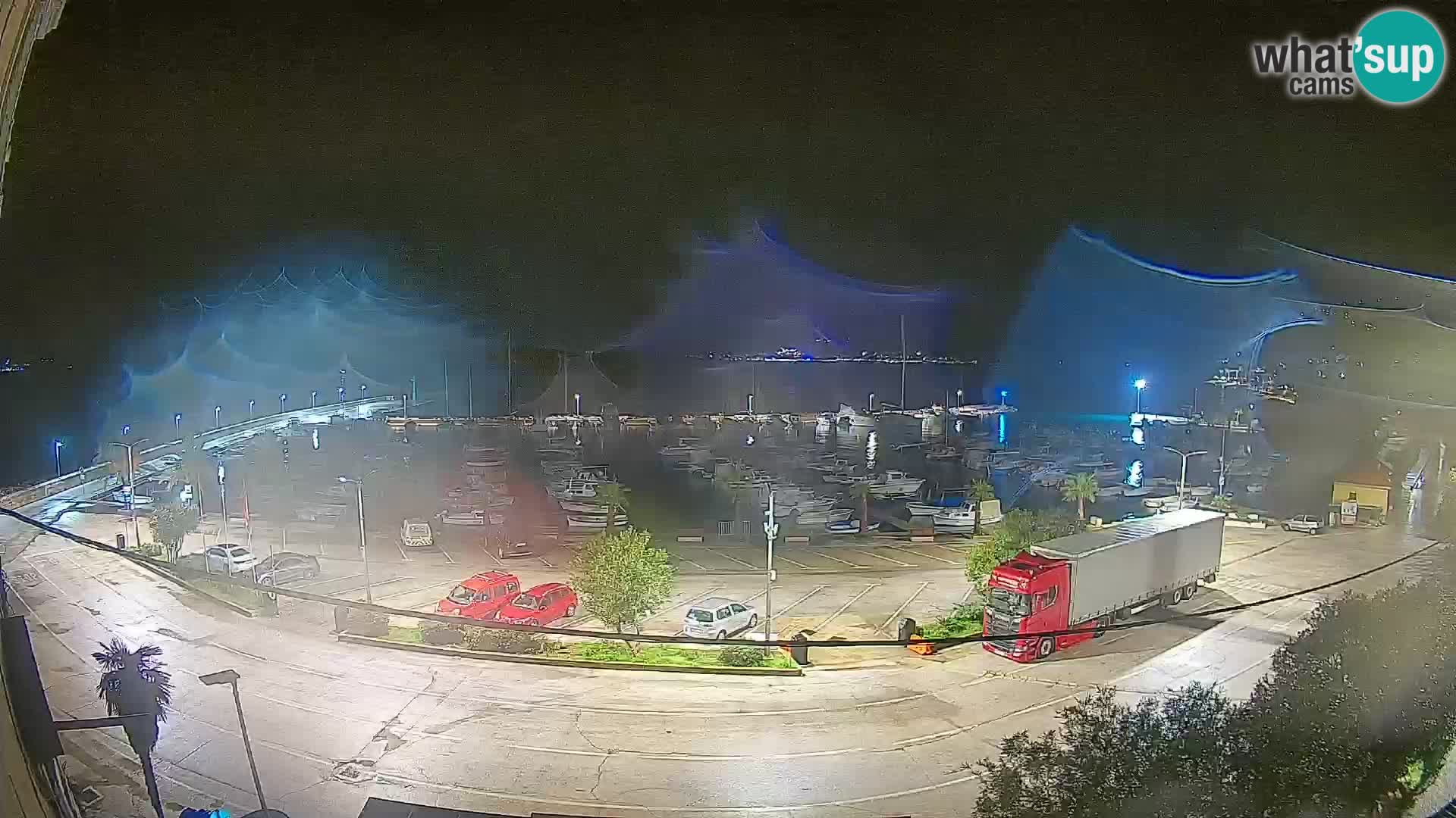 Webcam Orebić Uferpromenade – Fähre nach Korčula Live