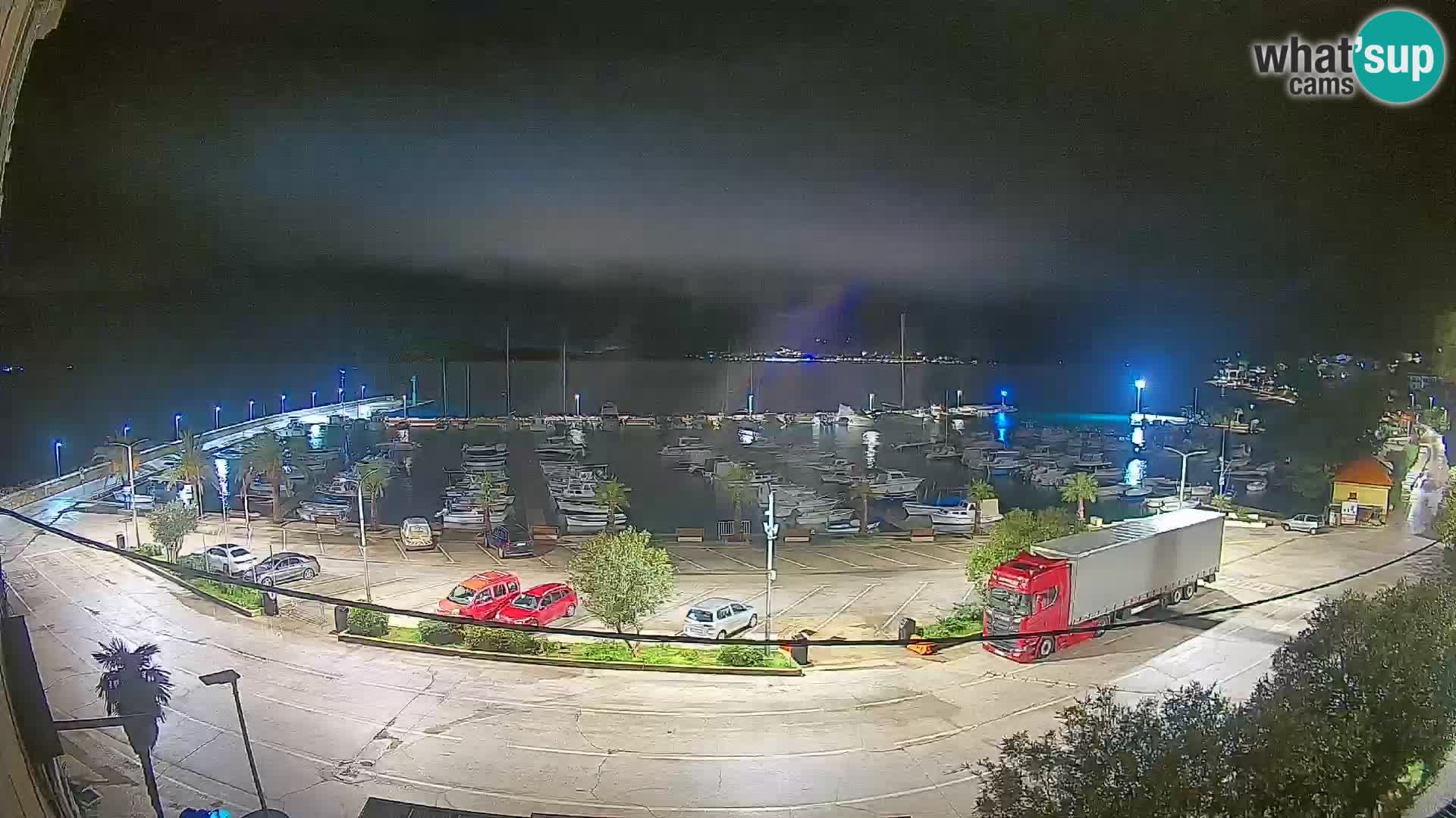 Webcam Orebić Uferpromenade – Fähre nach Korčula Live