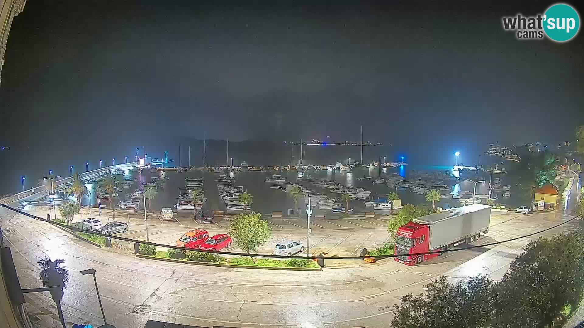 Webcam Orebić Riva – Ferry vers Korčula en direct