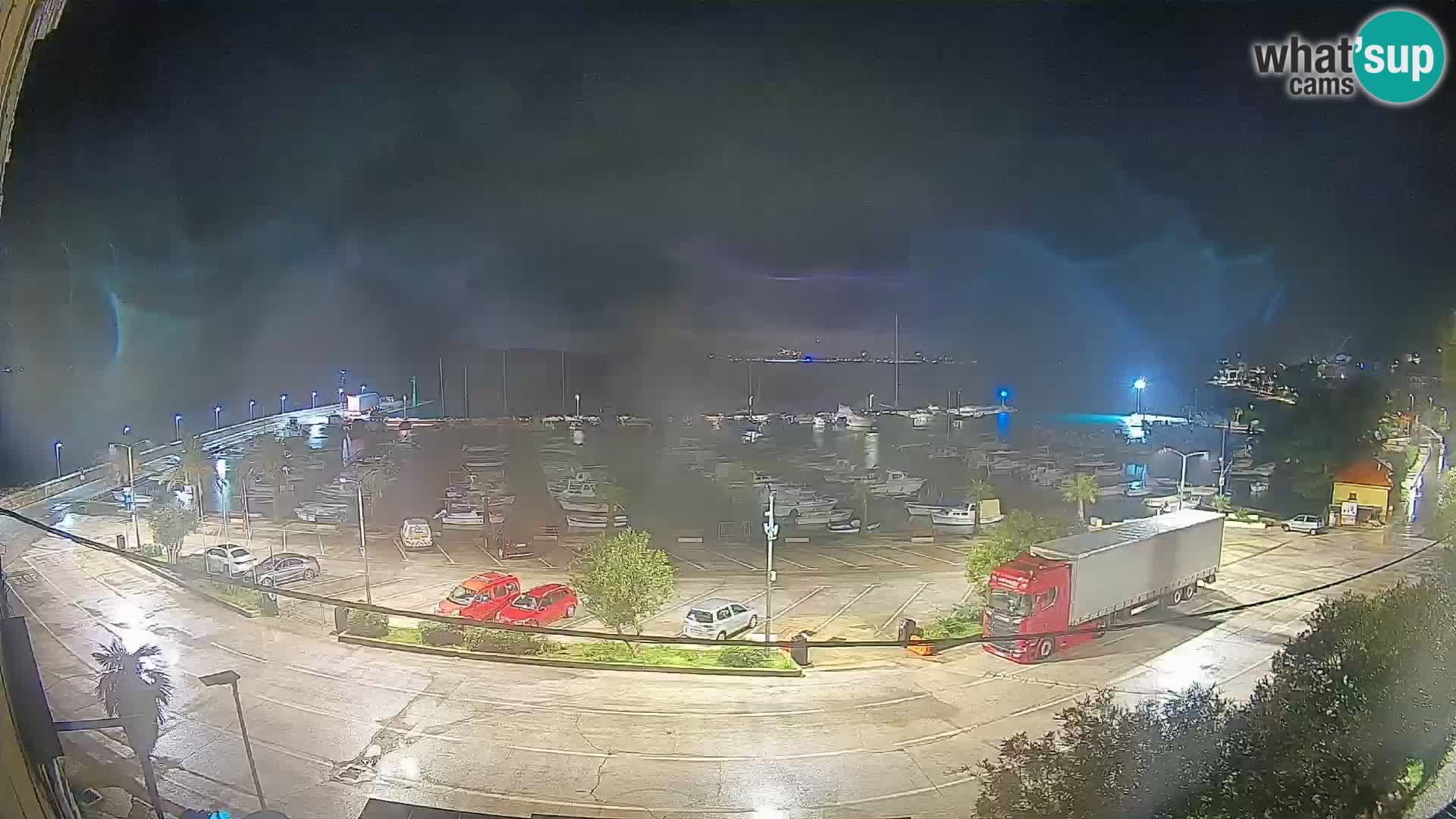 Webcam Orebić Riva – Ferry to Korčula Live