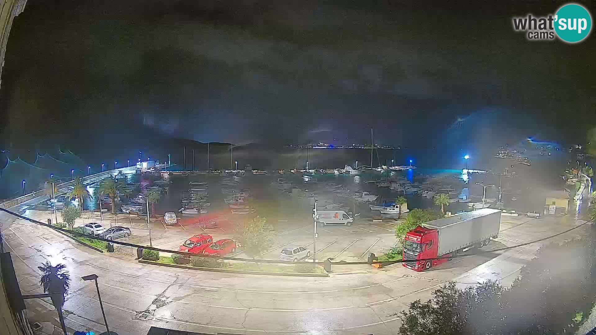 Webcam Orebić Uferpromenade – Fähre nach Korčula Live