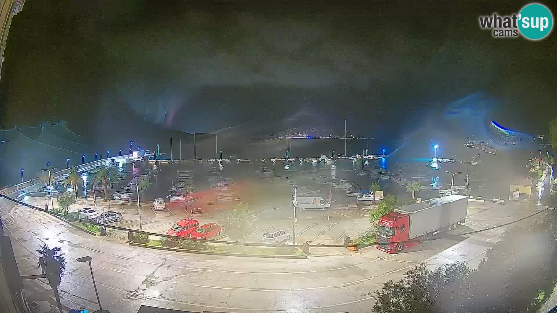 Webcam Orebić Riva – Ferry to Korčula Live