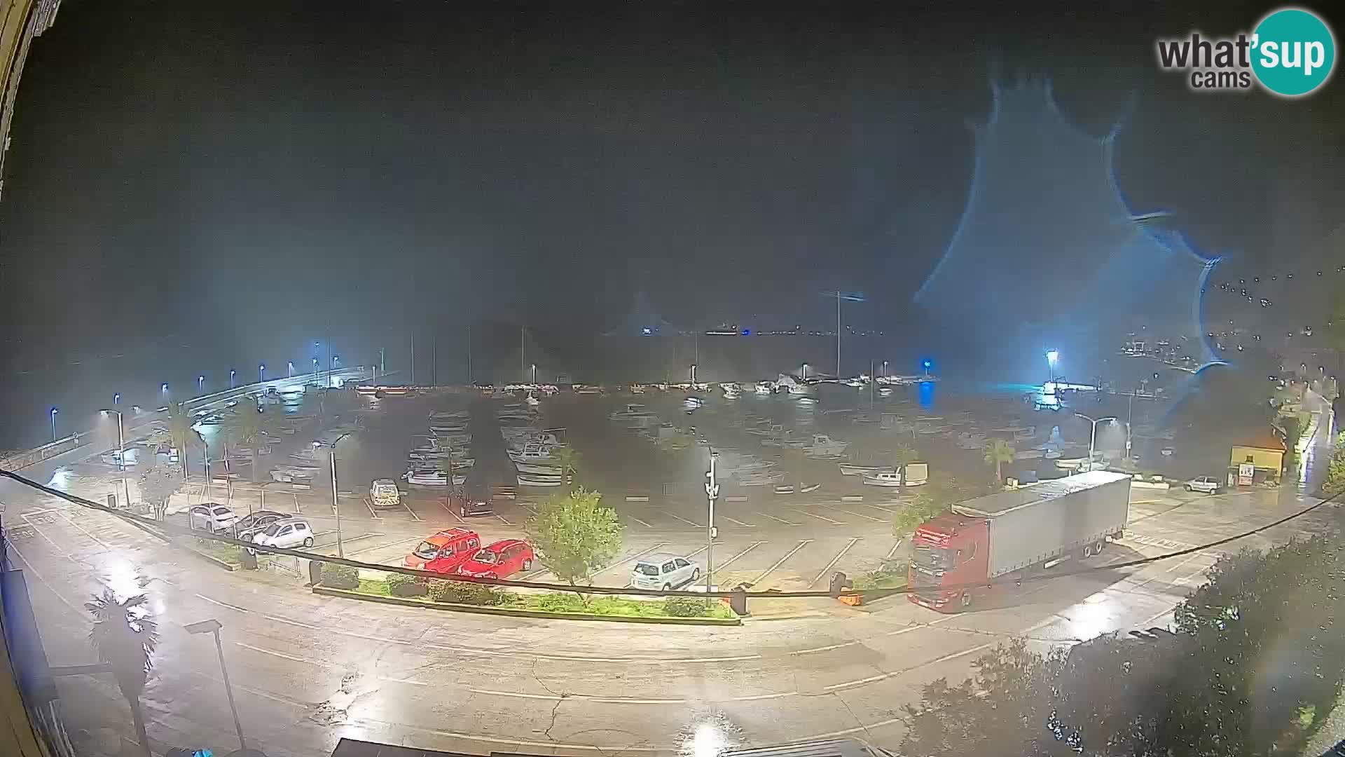 Webcam Orebić Riva – Ferry to Korčula Live