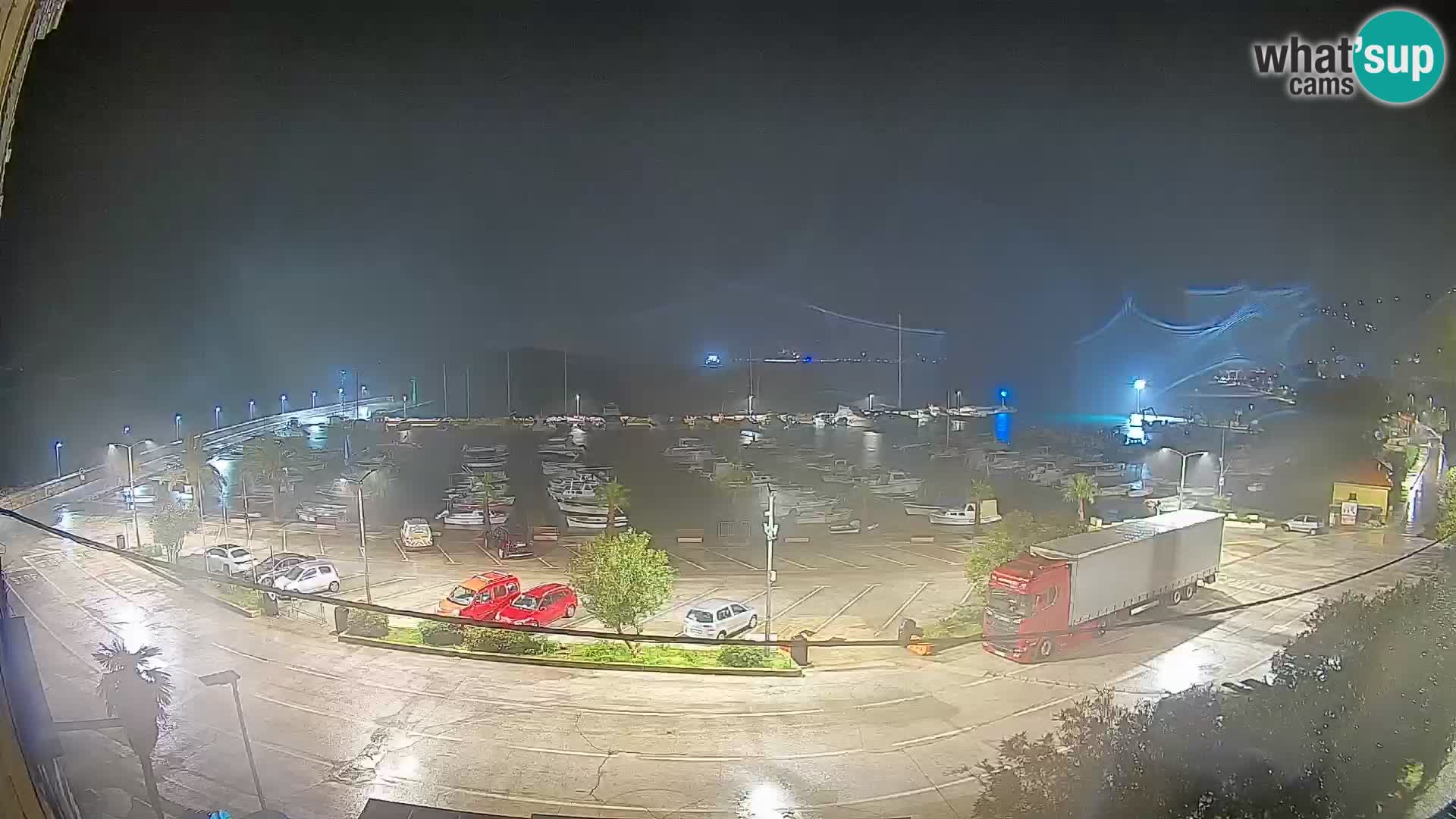 Webcam Orebić Riva – Ferry to Korčula Live