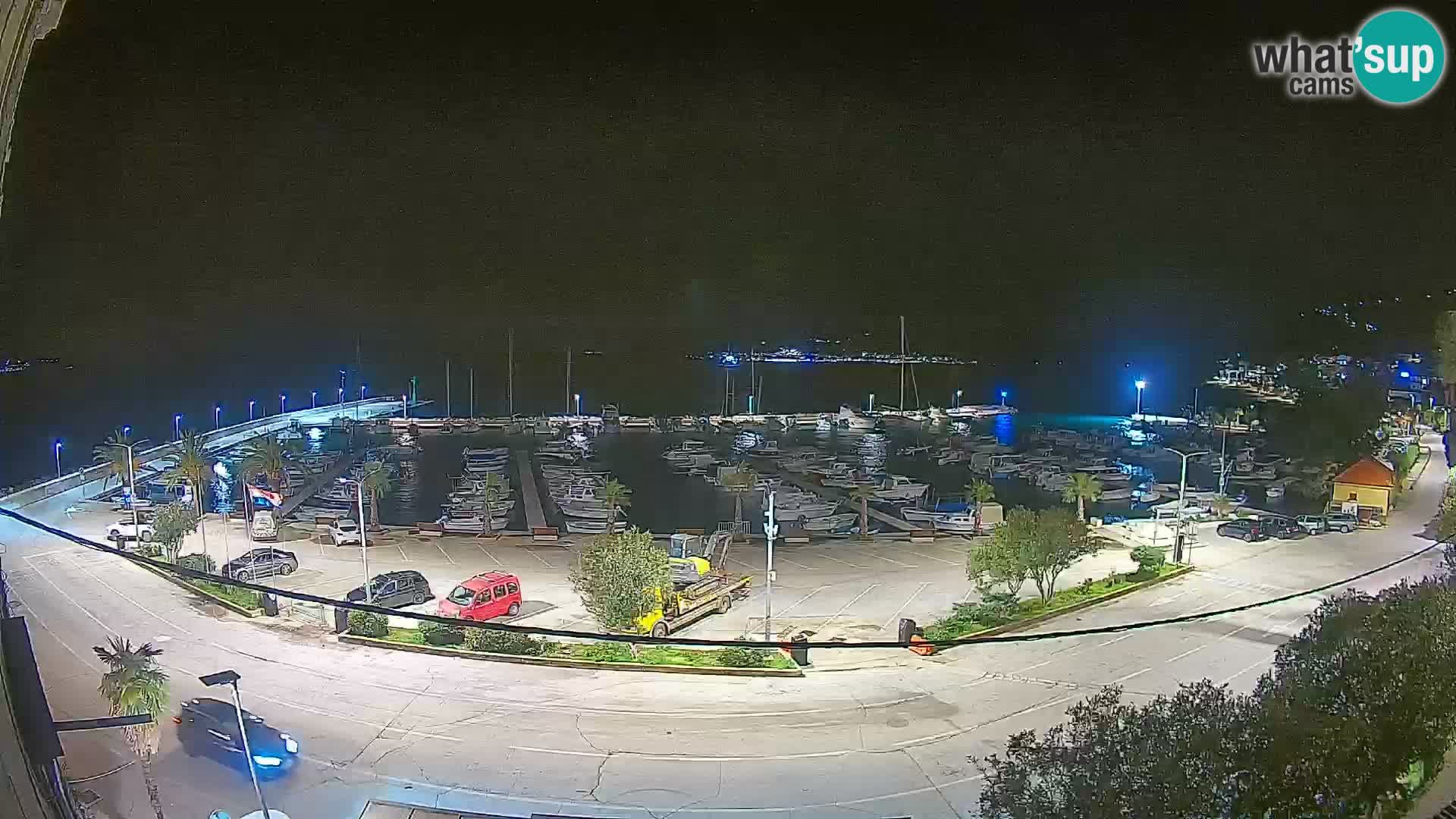 Spletna kamera Orebić Riva – Trajekt za Korčulo v živo