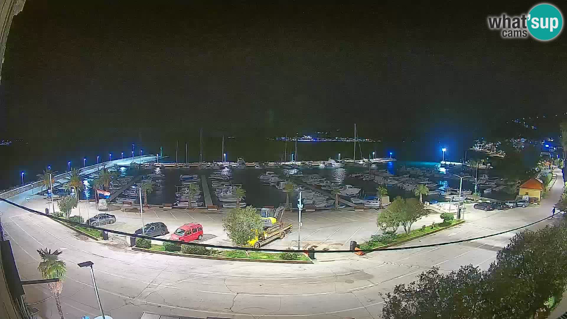 Webcam Orebić Riva – Ferry a Korčula en vivo