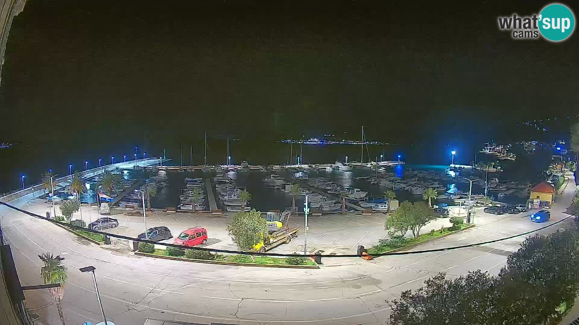 Webcam Orebić Riva – Ferry a Korčula en vivo