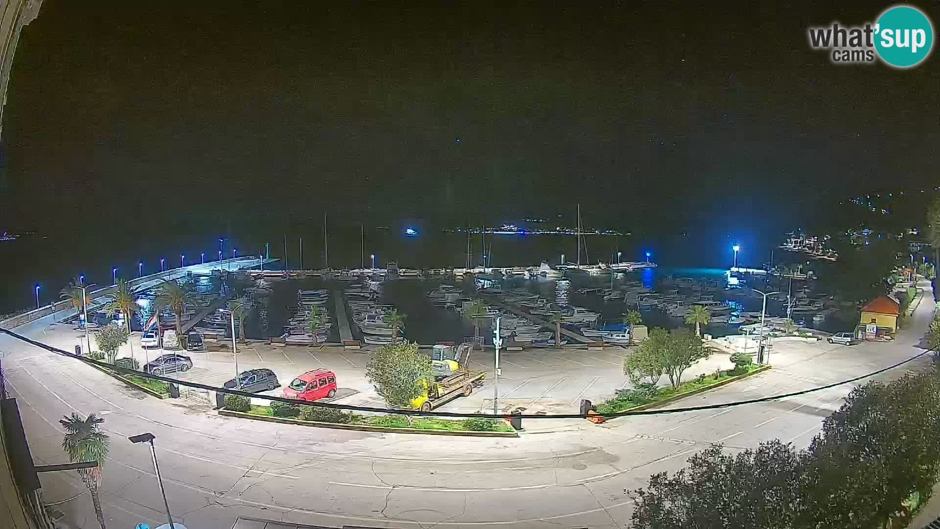 Webcam Orebić Riva – Ferry a Korčula en vivo