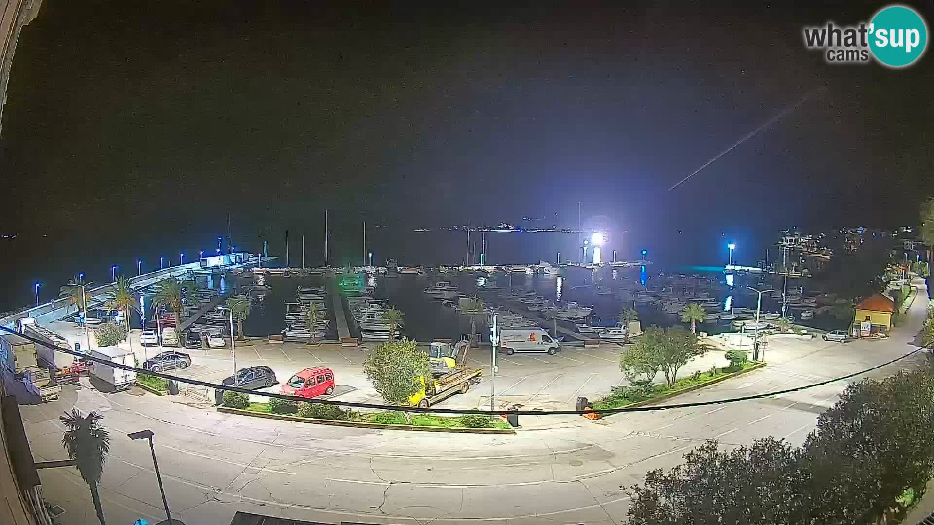 Spletna kamera Orebić Riva – Trajekt za Korčulo v živo