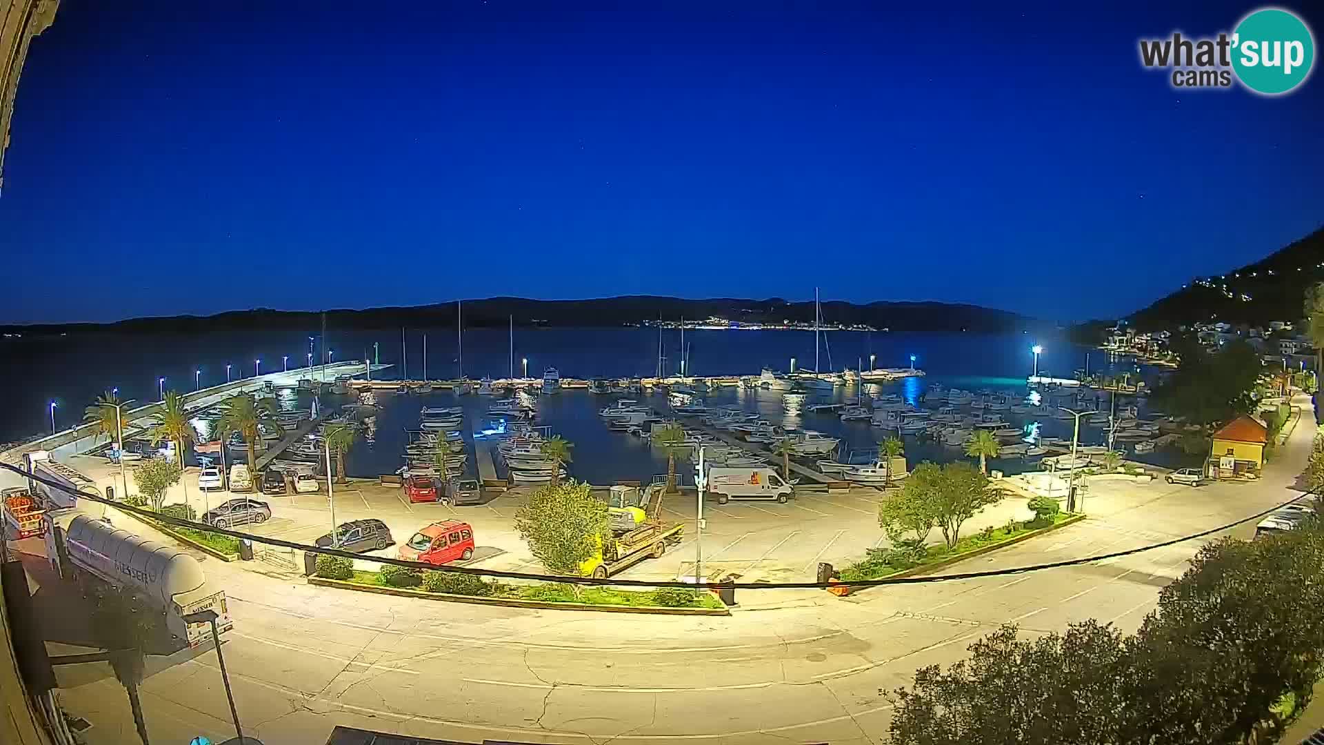 Webcam Orebić Riva – Ferry vers Korčula en direct