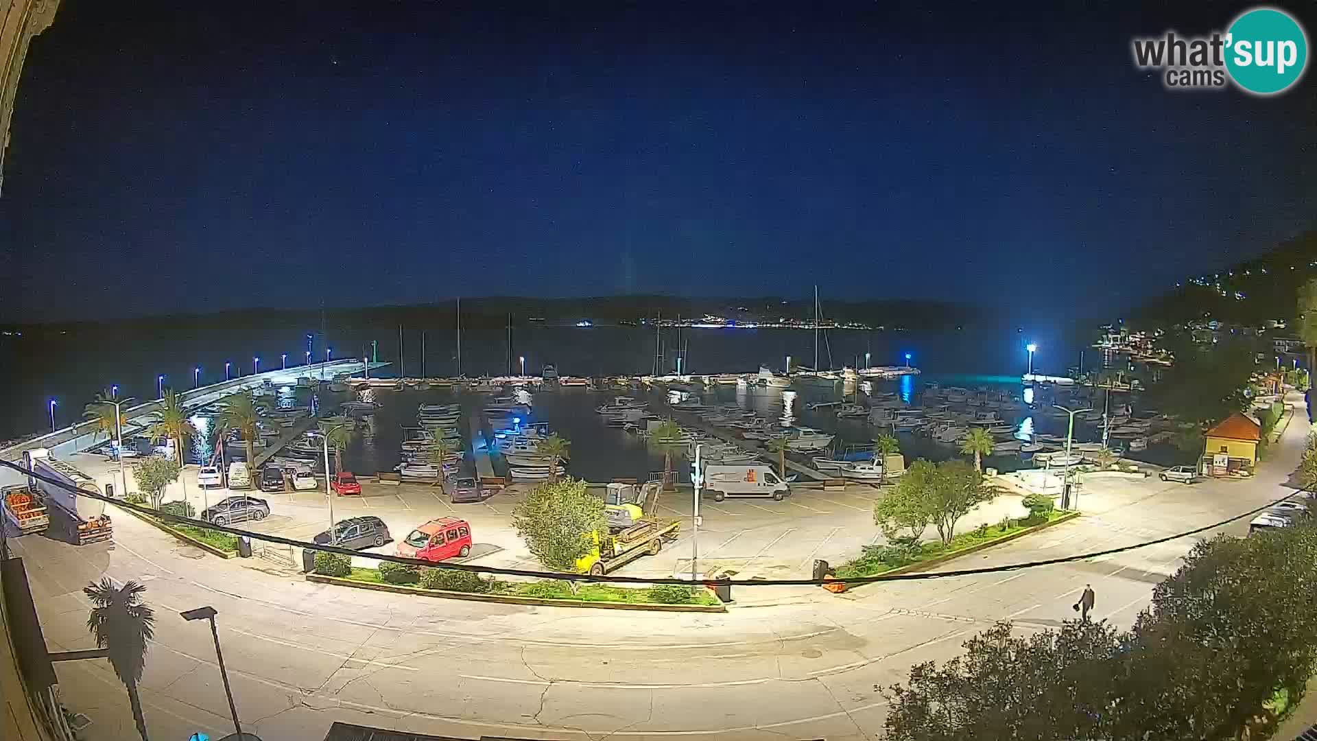 Webcam Orebić Riva – Ferry to Korčula Live