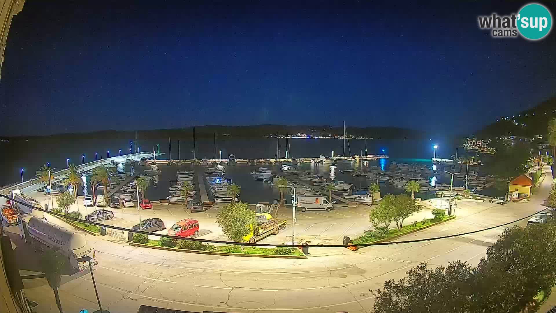 Webcam Orebić Riva – Ferry to Korčula Live