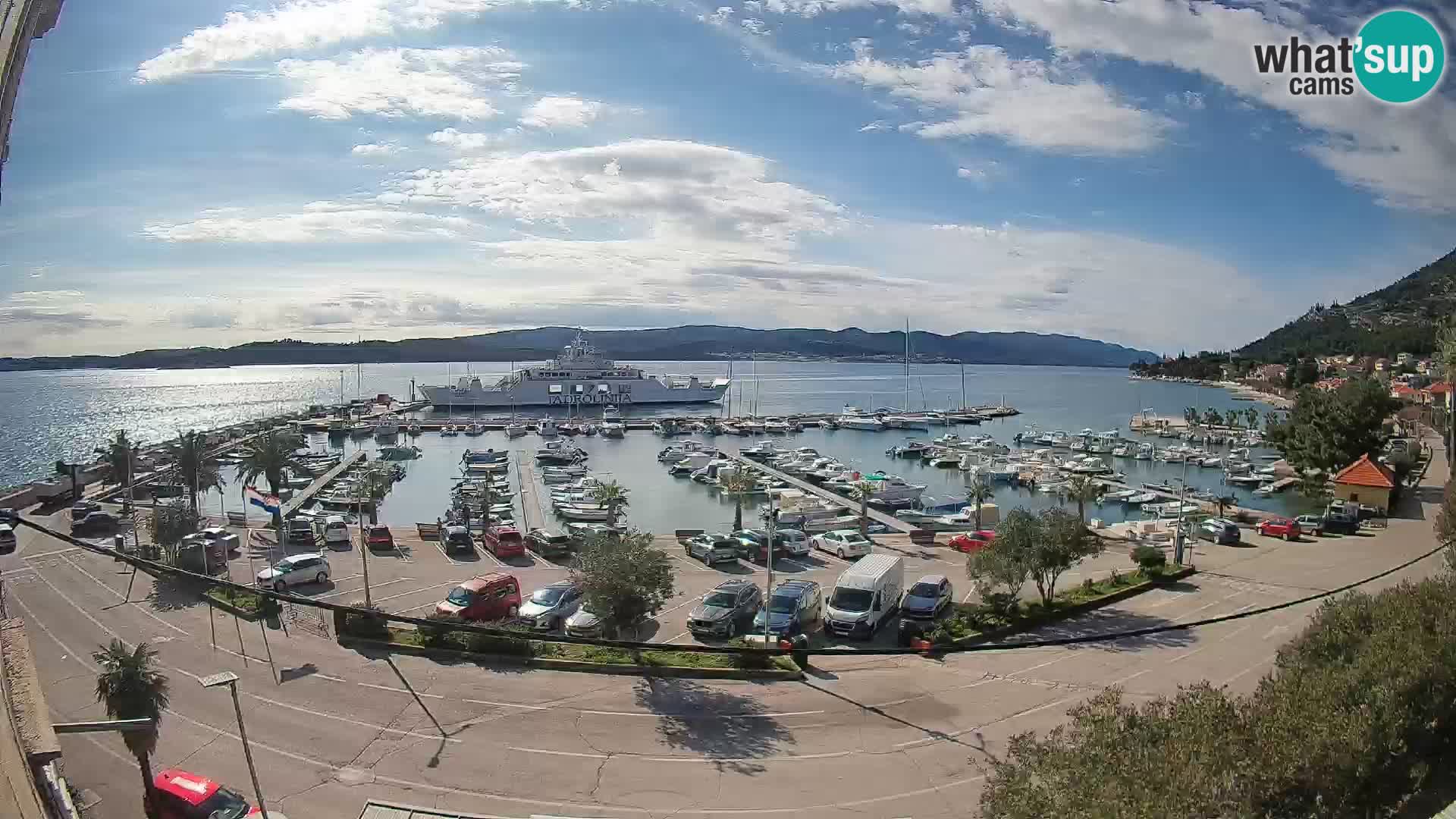 Webcam Sabbioncello Riva – Traghetto per Curzola in diretta