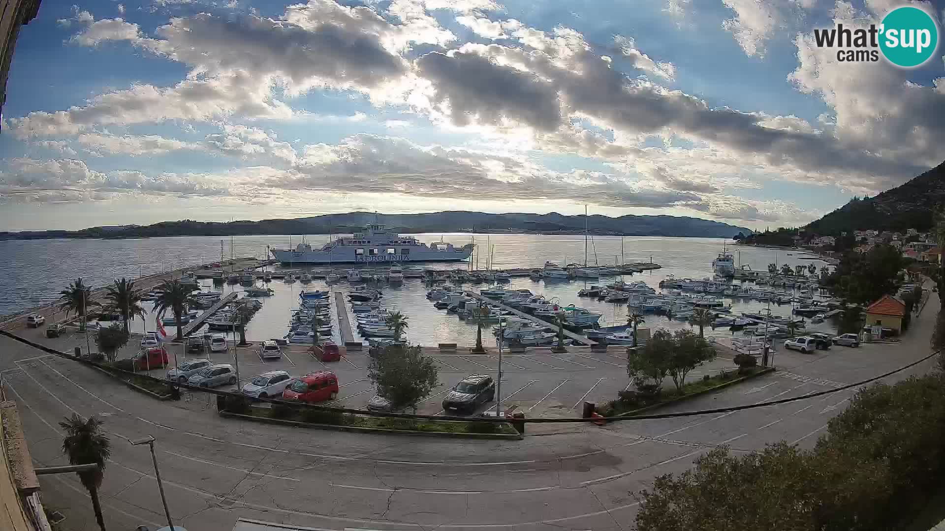 Webcam Sabbioncello Riva – Traghetto per Curzola in diretta