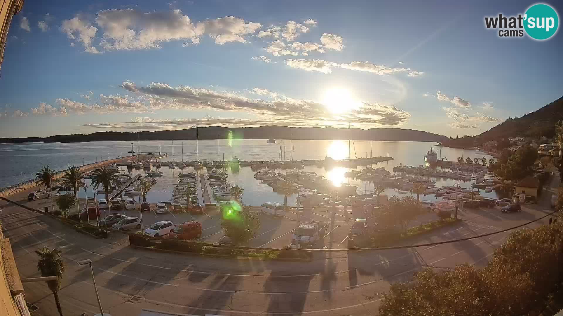 Webcam Orebić Riva – Ferry vers Korčula en direct