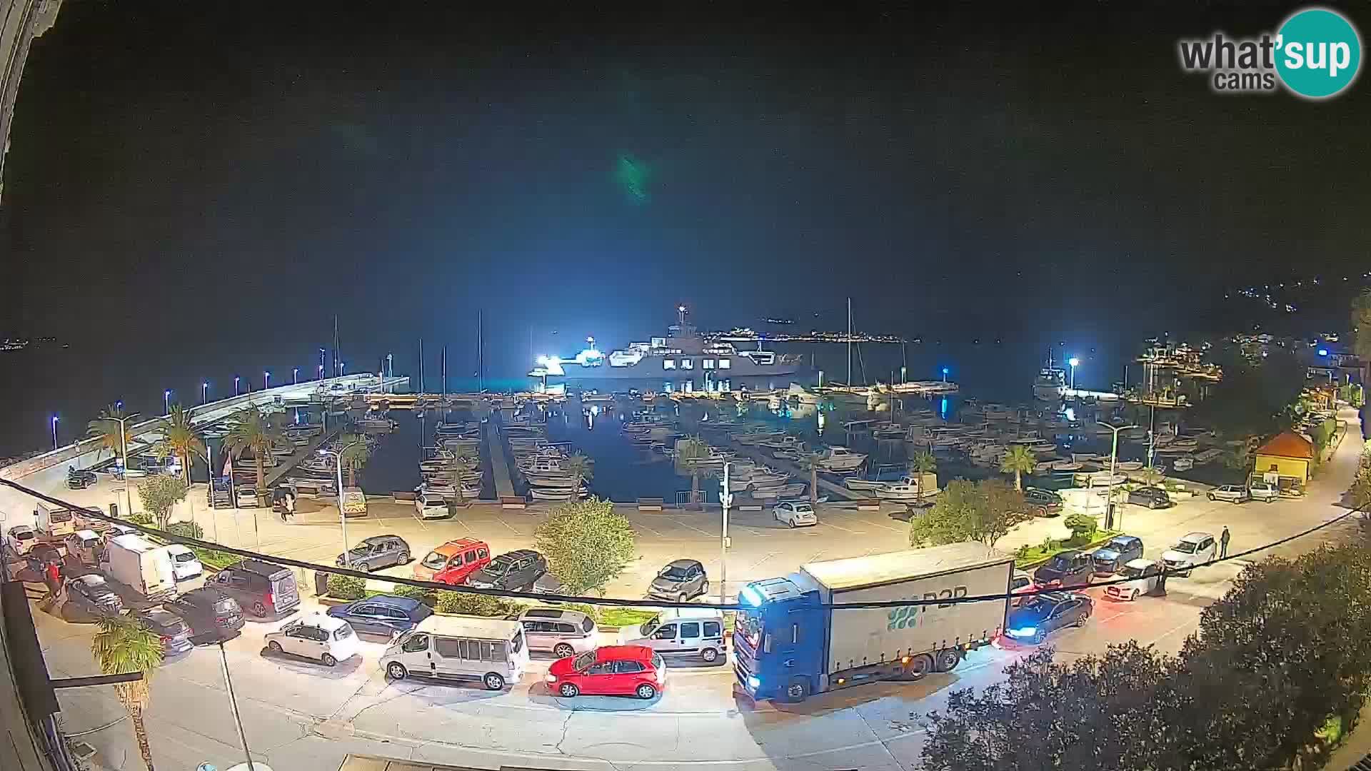 Webcam Orebić Riva – Ferry vers Korčula en direct