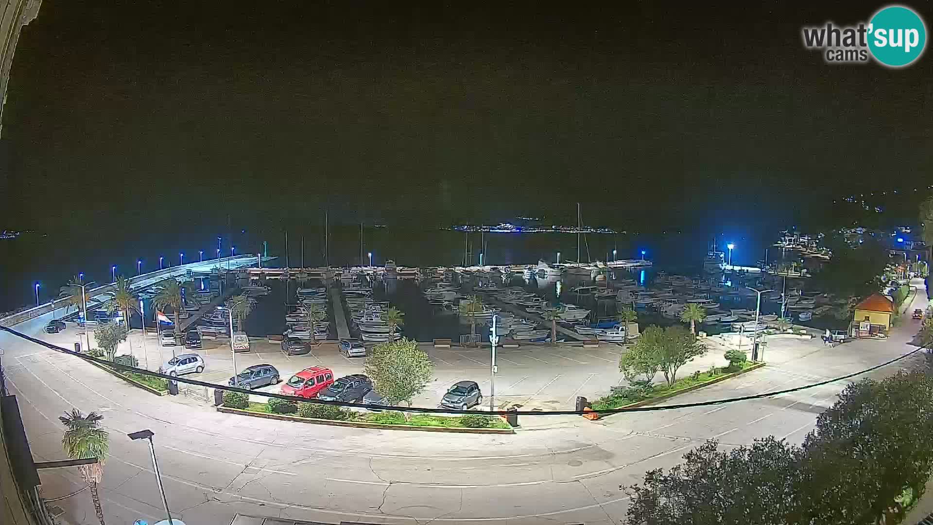 Webcam Orebić Riva – Ferry vers Korčula en direct