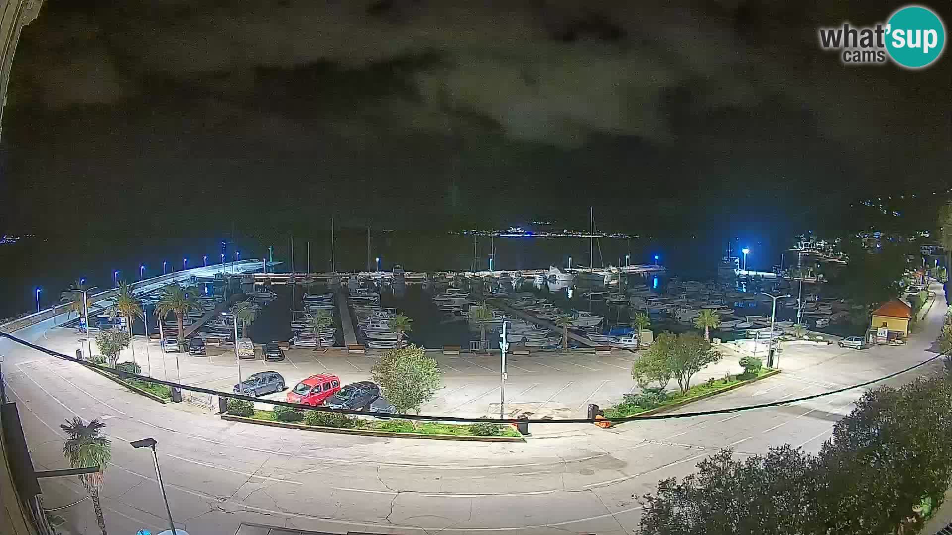 Webcam Orebić Riva – Ferry vers Korčula en direct