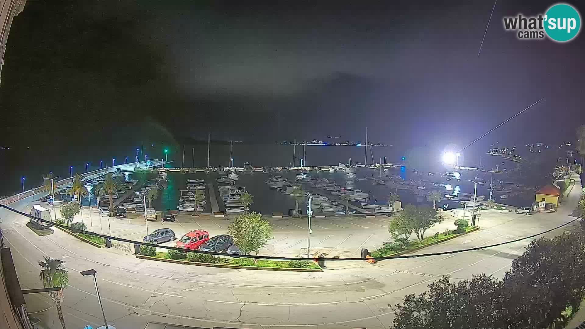 Webcam Orebić Riva – Ferry a Korčula en vivo
