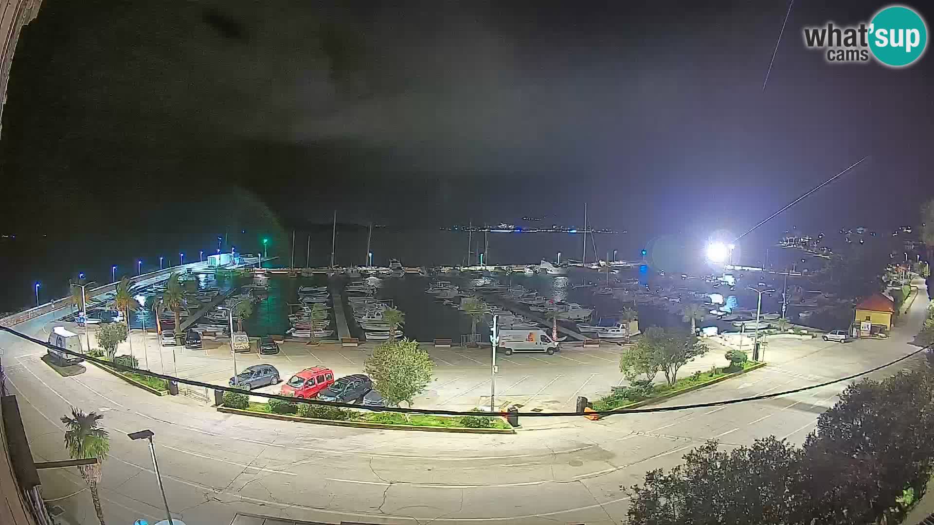Webcam Orebić Riva – Ferry a Korčula en vivo