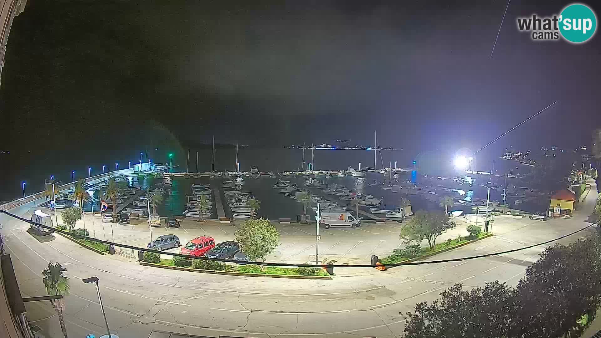 Webcam Orebić Riva – Ferry a Korčula en vivo