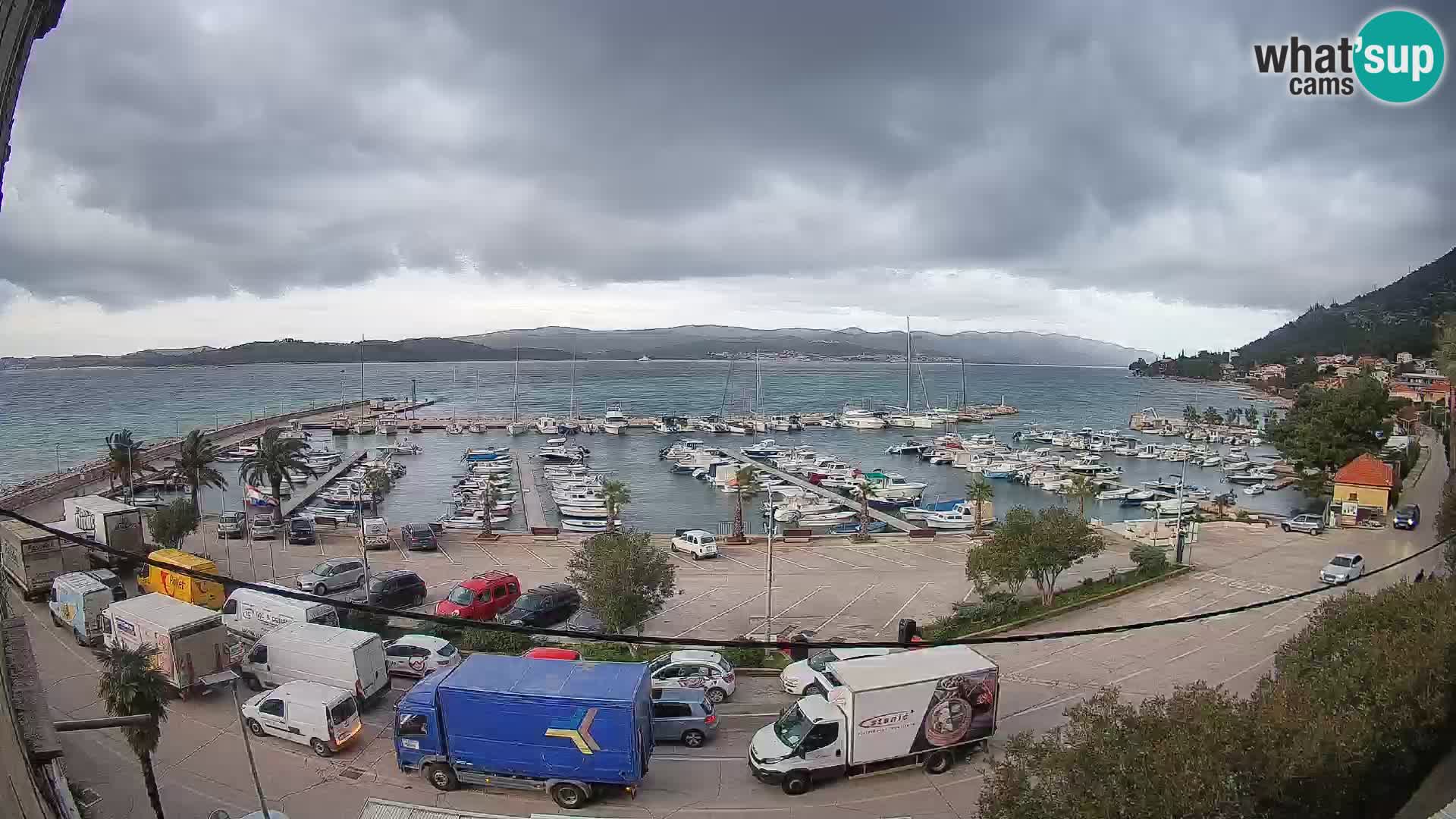 Webcam Orebić Riva – Ferry to Korčula Live