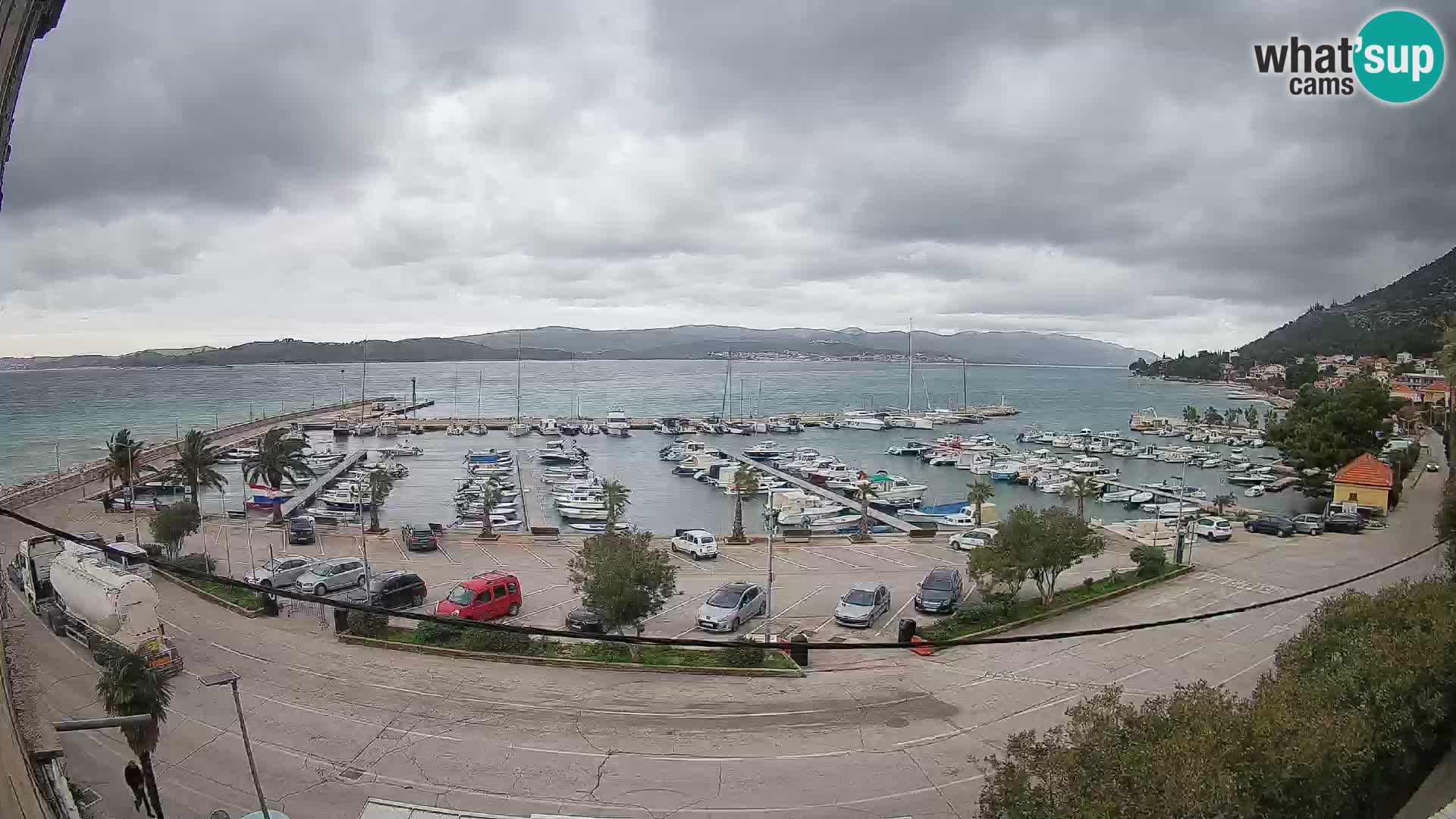 Webcam Orebić Riva – Ferry to Korčula Live