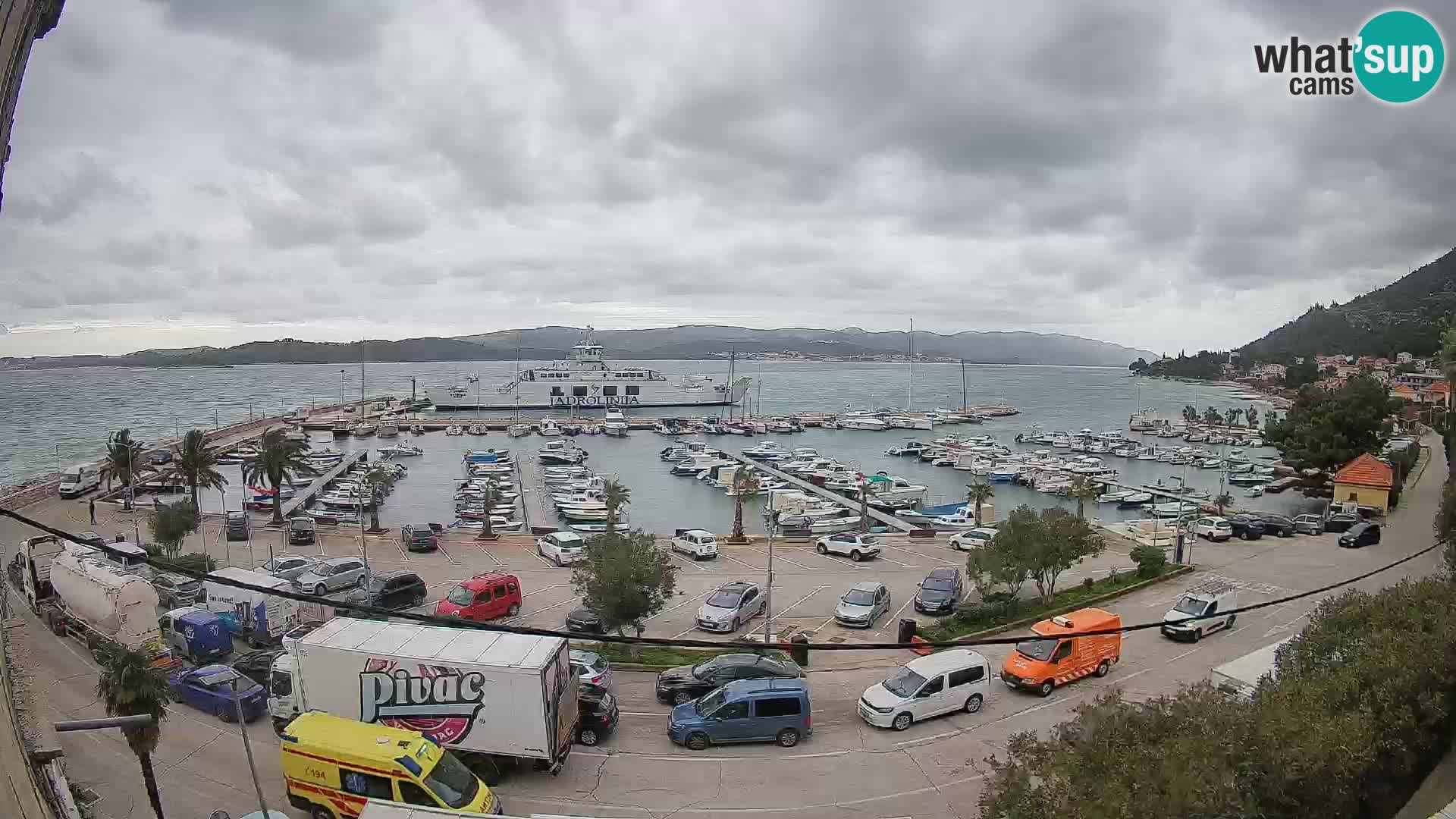 Webcam Sabbioncello Riva – Traghetto per Curzola in diretta