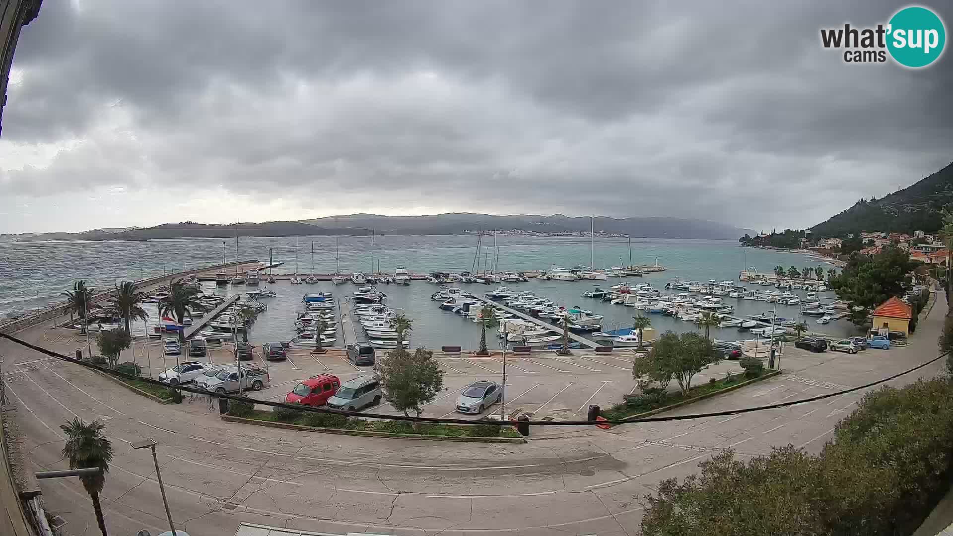 Webcam Orebić Riva – Ferry to Korčula Live