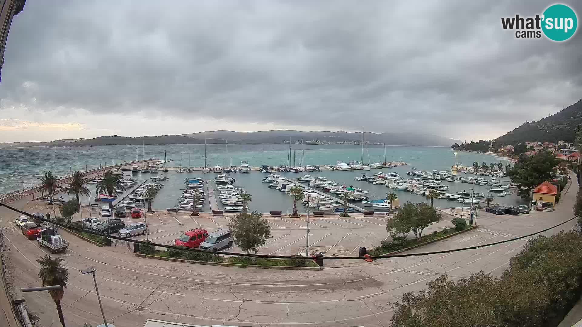 Webcam Orebić Riva – Ferry a Korčula en vivo
