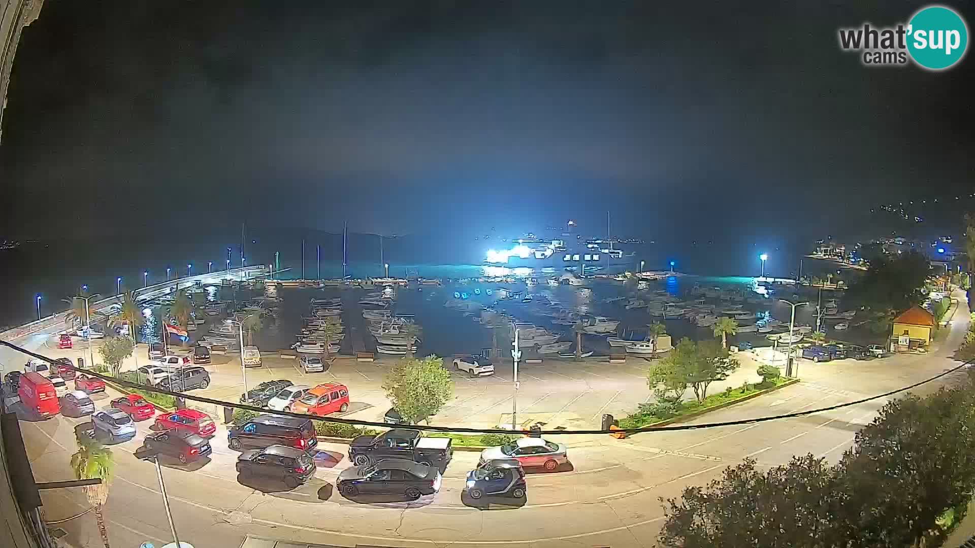 Webcam Orebić Riva – Ferry to Korčula Live