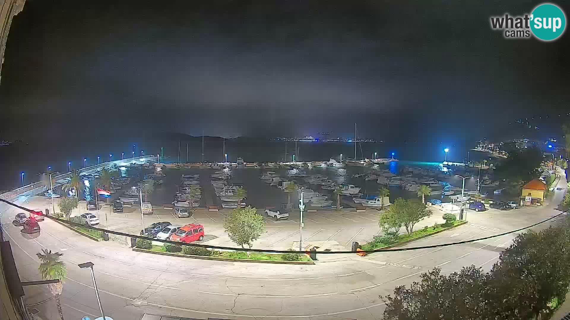 Spletna kamera Orebić Riva – Trajekt za Korčulo v živo