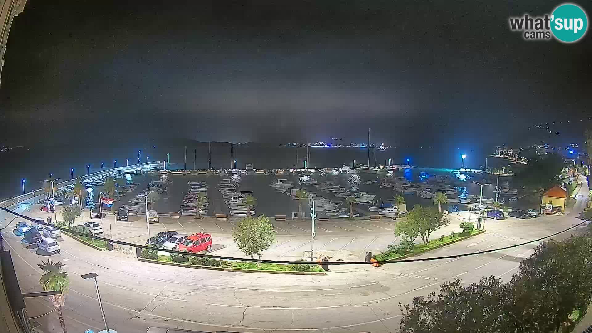 Webcam Orebić Riva – Ferry a Korčula en vivo